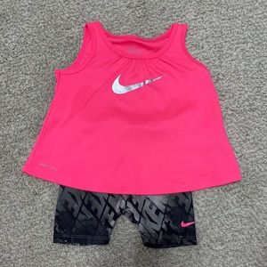 Nike 18m short set.